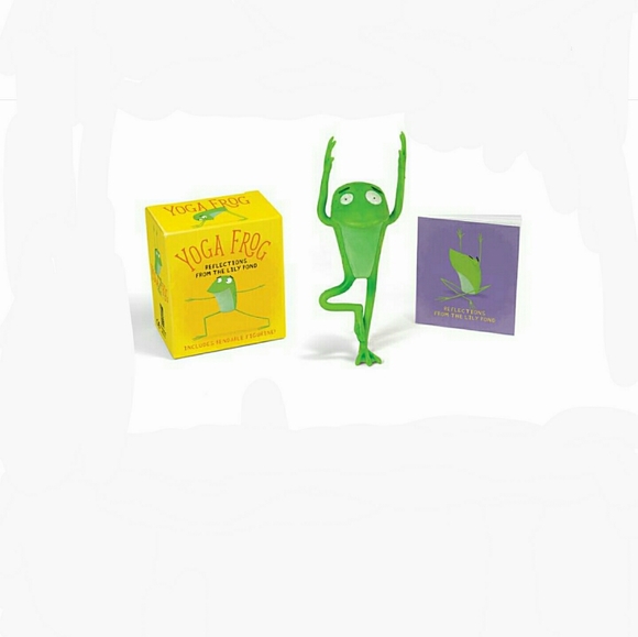 Yoga Frog Reflections from the Lily Pond - Picture 1 of 8